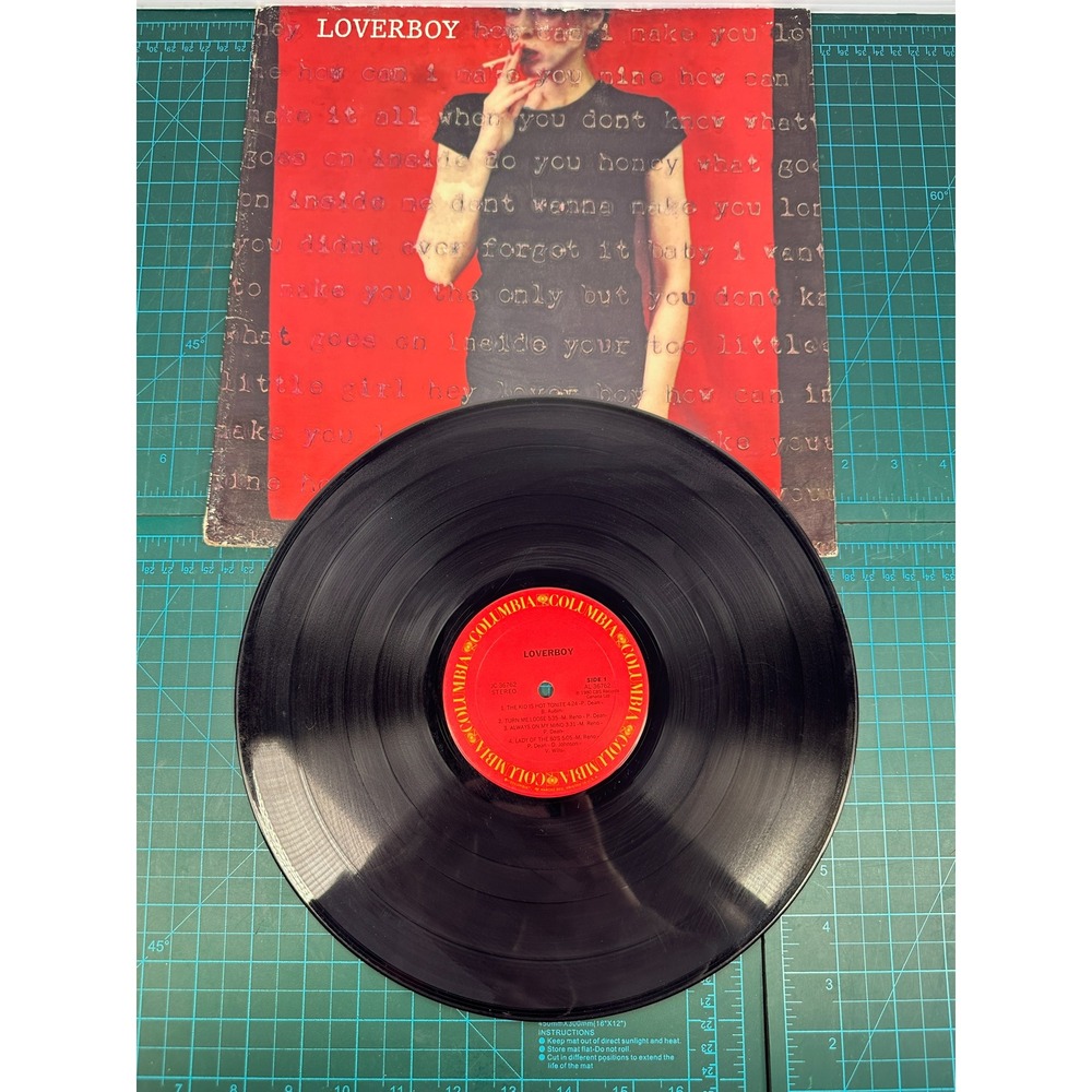Loverboy Self Titled Debut Vinyl LP 1980 Columbia Records JC 36762 Vintage